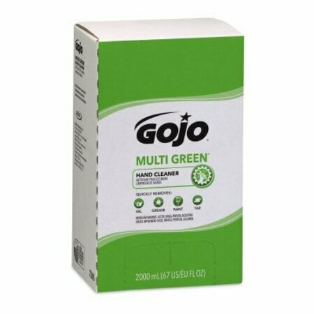 GOJO 7265-04 Multi Green Hand Cleaner 2000 mL Refill Citrus Scent, 4PK 1959619